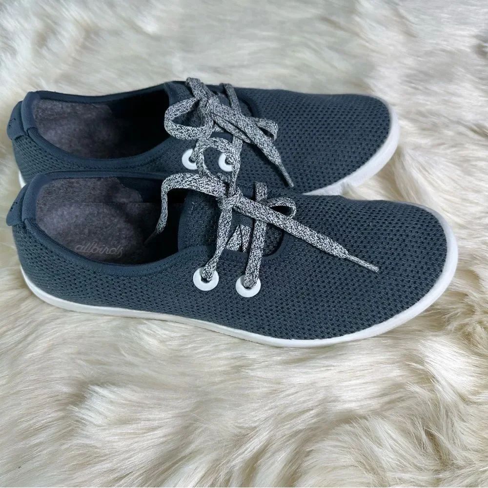 Allbirds Men's Shoes in Dark Gray with White Soles